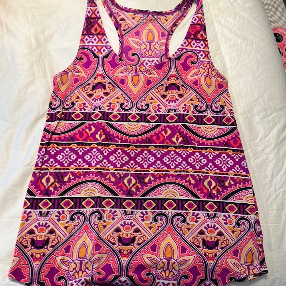 Purple tank top. Size S